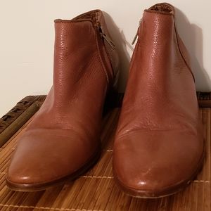 Sam Edelman Cognac Petty Booties, 8